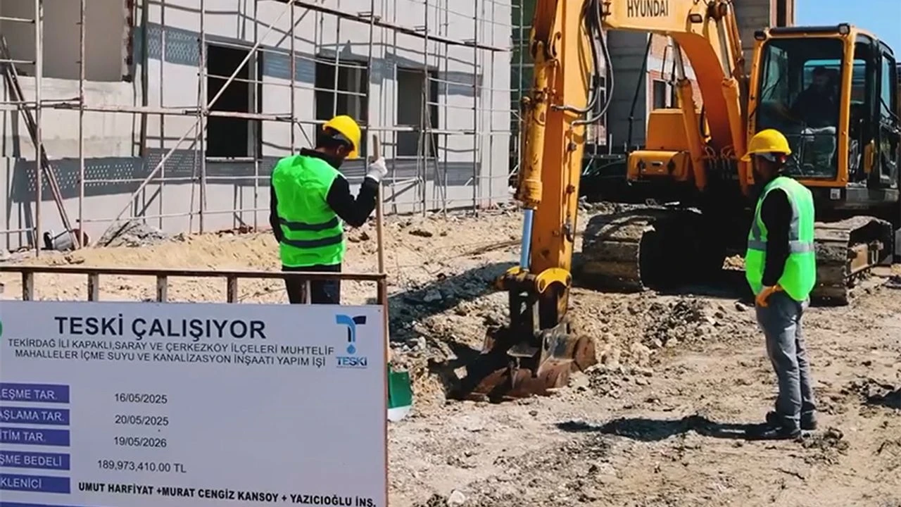 1. ETAP ÇALIŞMALARIMIZ DEVAM EDİYOR